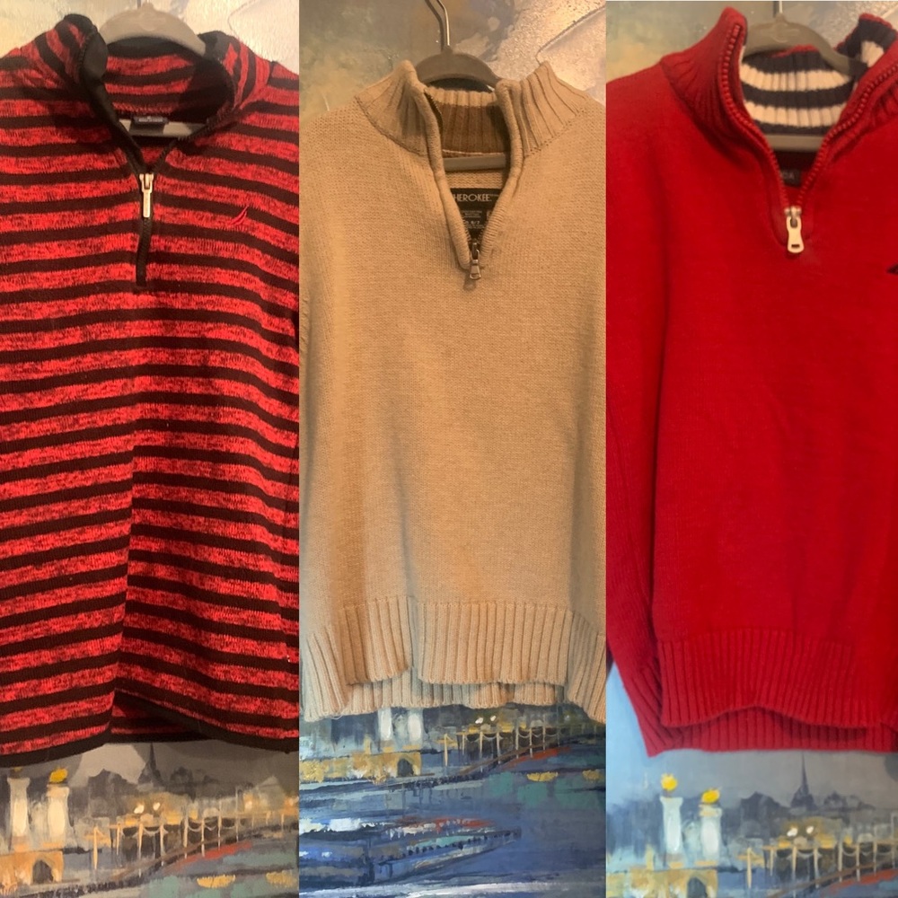 Lot / Set Nautica and Cherokee Boy Sweater…